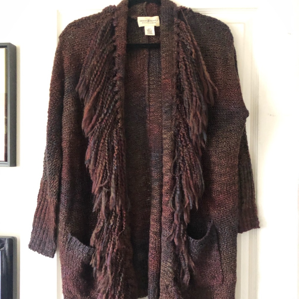 Denim & Supply Ralph Lauren Fringe Sweater